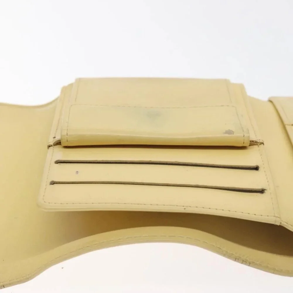 LOUIS VUITTON Epi Porte Monnaie Elastic Wallet Vanilla M6366A LV Auth 130577 - Picture 7 of 16
